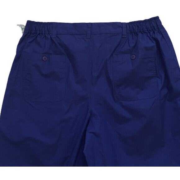JOHN ASHFORD Golf Shorts Men Cotton Pleated Pockets Side Elastic Waist Large NEW - Picture 6 of 12